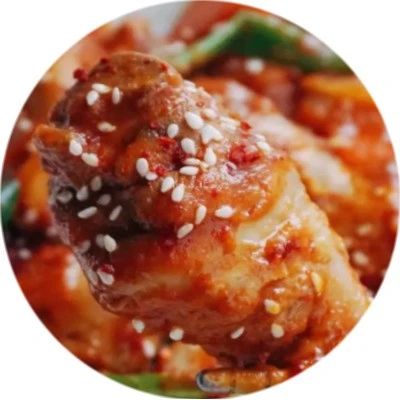 在家也能做出韓國餐廳的味道，紅紅火火韓式辣燉雞腿 Spicy Korean Chicken Stew